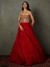 Scarlet Red Aria Gown