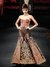 Black  Rust Mehroz  Gown