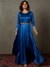 Blue Rupsi Gown