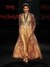 Peach Multi Pitch Patch Jacket With Dress