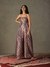 Berry & Multi Rudraksh Jumpsuit