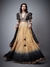 Black & Beige Satnam Lehenga Set