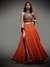 Rust & Black Cheepa Lehenga Set