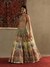 Smoke Green & Multi Calico Lehenga Set