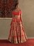 Red Rukmini Lehenga Set