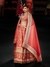 Red Jamdani Lehanga Set