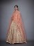 Ivory & Pink Guncha Lehenga Set