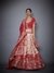 Off White & Red Ria Ari Lehenga Set