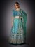 Turquoise & Emerald Jaya Lehenga Set