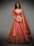 Coral & Orange Sana Lehenga Set