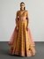 Mustard & Pink Cheepa Lehenga Set