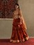 Amber Orange Inika Lehenga Set