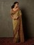 Beige Nisanga Saree With Unstitched Blouse