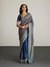 Royal Blue Parampara Zardozi Saree