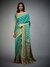 Emerald Satnam Saree With Unstitched Blouse