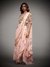 Pastel Pink Jane Austin Saree With Stitched Blouse