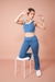 Women Essential Teal Flare Pants - Lite