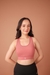 Women The Classic Dusty Rose Sports Bra