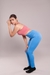 Women The Classic Dusty Rose Sports Bra