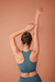 Women The Classic Teal Sports Bra