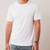 Men Round Neck T-shirt - White