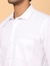 Men Formal Solid Shirt - White