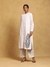 White Whimsical Heritage Cotton Kurta Set