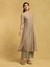 Olive Bulbul Chanderi Kurta Set