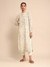 Off White Urban Elysian Chanderi Kurta Set
