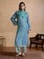 Blue Vasudha Kurta Set