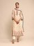 Off White Chanderi Suit Set