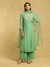 Green Emerald Chanderi Suit Set