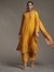 Yellow Erham Chanderi Suit Set