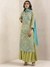 Green Meriyum Cotton Sharara Set
