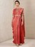 Coral Begum Saree