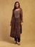 Black Meraki Border Suit Set
