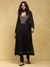Black Cara Anarkali Suit