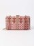 Pink Irvin Cotton Clutch