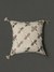 Beige Phulkari Square Cushion