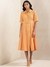 Yellow Quint Yarn-Dyed  Shirt Dress