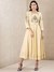 Ecru Gulfaam Cotton Dress