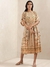 Grey Firdous Kaftan Dress