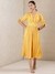 Yellow Modern Minimalist Dress