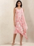 Pink Illahi Crepe Dress