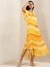 Yellow Adah Kaftan Dress