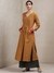 Brown Classic Yarn-Dyed Cotton Kurta