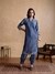 Blue Tencel Denim Kurta