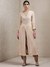 Beige Classic Kurta