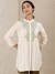 Off White Tales Of Uzbek Cotton Kurti