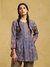Blue Greece Cotton Kurti